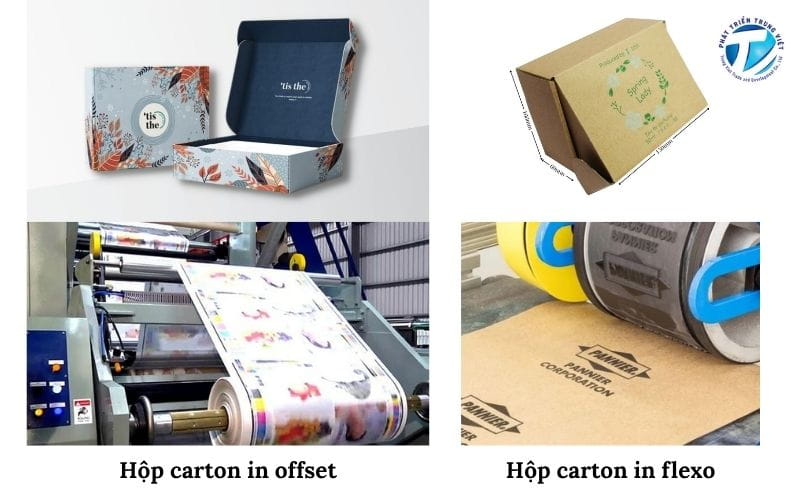 Phân loại các kiểu in hộp carton theo công nghệ in